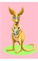 Kangaroo Sketchbook: Kangaroo Bordered Sketchbook for Kids. Funny Kangaroo Drawing Book for Boys and Girls (Blank Bordered Sketchbooks)150 Pages 6x9 Kangaroo Sketch Pape