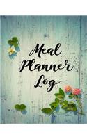 Meal Planner Log: Weekly Meal Planner