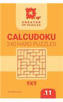 Creator of puzzles - Calcudoku 240 Hard (Volume 11)