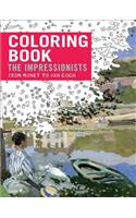 Impressionists: From Monet to Van Gogh- Coloring Book