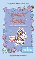 Scissor Skills Preschool Workbook for Kids