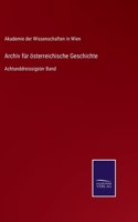 Archiv für österreichische Geschichte
