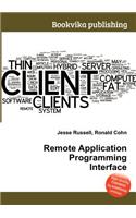 Remote Application Programming Interface