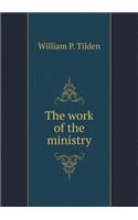 The Work of the Ministry