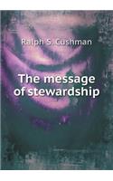 The Message of Stewardship