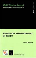 Formulary Apportionment in the EU