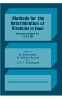 Methods for the Determination of Vitamins in Food
