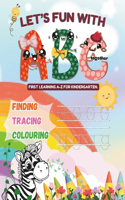 Let's fun with ABC together, first learning a-z for kindergarten