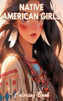 Native American Girls Coloring Book