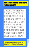 Word Search For Kids