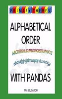 Alphabetical Order with Pandas