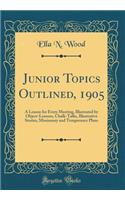 Junior Topics Outlined, 1905: A Lesson for Every Meeting, Illustrated by Object-Lessons, Chalk-Talks, Illustrative Stories, Missionary and Temperance Plans (Classic Reprint)