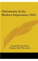 Christianity In Its Modern Expression (1921)