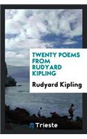 Twenty Poems from Rudyard Kipling