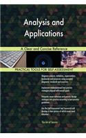 Analysis and Applications A Clear and Concise Reference
