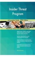 Insider Threat Program A Complete Guide - 2020 Edition