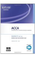 P7 Advanced Audit and Assurance AAA (INT/UK) - Complete Text