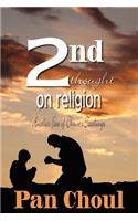2nd Thought on Religion