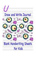 Draw and Write Journal: Blank Storybook Gift for Kids, Girls and Boys