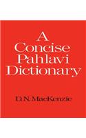 A Concise Pahlavi Dictionary