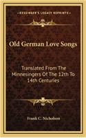 Old German Love Songs