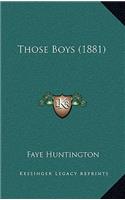 Those Boys (1881)