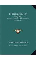 Philosophy of Work