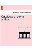 Catalecta Di Storia Antica.