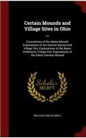 Certain Mounds and Village Sites in Ohio ...