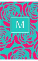M: Personalized Initial Journal/Notebook/Diary