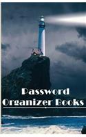 Password Organizer Books: Password Organizer Books / Diary / Notebook Light House