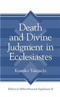 Death and Divine Judgment in Ecclesiastes