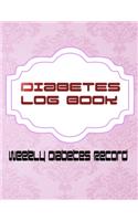 Blood Sugar Diabetic Log Book