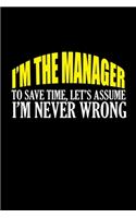 I'm the manager to save time let's just assume I'm never wrong: Food Journal - Track your Meals - Eat clean and fit - Breakfast Lunch Diner Snacks - Time Items Serving Cals Sugar Protein Fiber Carbs Fat - 110 pag