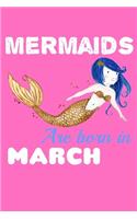Mermaids Are Born In March: Prayer Journal Jesus