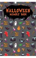 Halloween Memory Book