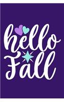 Hello Fall