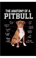 The Anatomy Of A Pitbull: Hangman Puzzles - Mini Game - Clever Kids - 110 Lined Pages - 6 X 9 In - 15.24 X 22.86 Cm - Single Player - Funny Great Gift