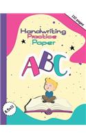 Handwriting Practice Paper-ABC kids: Handwriting Practice Paper for Kids with Dotted Lined Sheets for K-3 Students, 110 pages, 8.5x11 inches