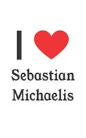 I Love Sebastian Michaelis: Sebastian Michaelis Designer Notebook