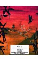 Cornell Notes Notebook: 8.5x11, 120 page, Cornell Notebook: Zen Notes Cover