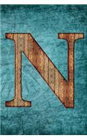 Monogrammed Notebook - N