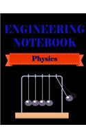 Engineering Notebook - Physic -: Quad Squared Graphing Paper 5 Squares Per Inch (Large 8.5x11 - 48 Sheets/96 Pages)