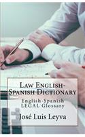 Law English-Spanish Dictionary