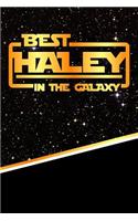 Best Haley in the Galaxy: Jiu-Jitsu Training Diary Training Journal Log Feature 120 Pages 6x9