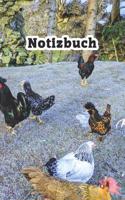 Notizbuch: Hühner Notizbuch/Landwirt/Hobbyzüchter/Legeaufzeichnung/Eier Legeleistung