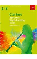 Specimen Sight-Reading Tests for Clarinet, Grades 6-8