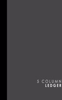 5 Column Ledger: (5 Column Ledgers)
