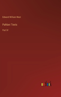 Pahlavi Texts