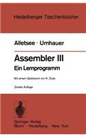 Assembler III